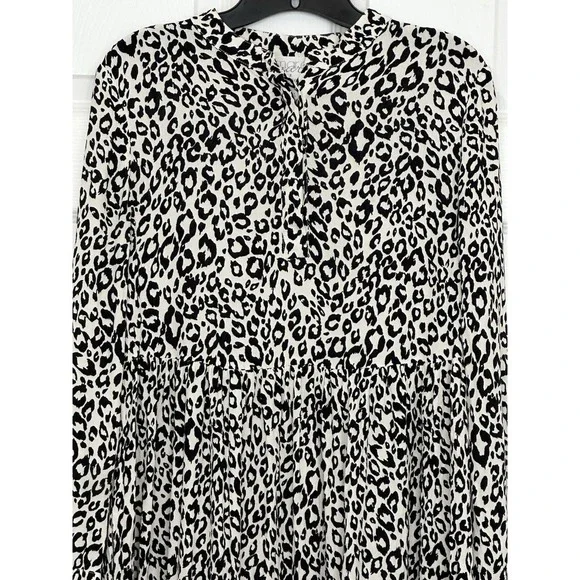 Mare Mare Anthropologie Lynda Leopard Print Maxi Dress - Picture 3 of 15